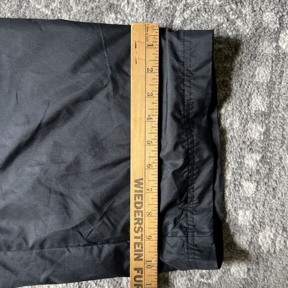 Vintage Nike Track Pants Mens Large Black Windbreaker Vented Hip Hop Y2K Baggy - Picture 10 of 13